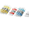 Super Awesome 400 Piece Waterproof Heat Shrink Butt Wire Connectors With Sealed Solder Sleeve Terminals For Solid Auto Electrical Repairs And Quick Wiring Projects That Look Totally Rad. Assorted insulated wire connectors