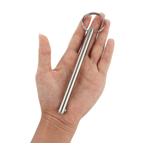Two-pack quick-release pin, 5/16 in dia, 4.72 in long, 316 stainless steel marine bimini top hardware