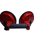 Heavy Duty Vacuum Suction Cup With Double Claw Build For No Sweat Glass Tile And Windshield Handling Multi Function Suction Gripper with red handle.