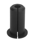 Solid Black Silicone Cable Grommets For Wall Hole Perfect Fit 0.75 Inch Wire Routing Kit Guards Antenna Cables And Series Wires on white background