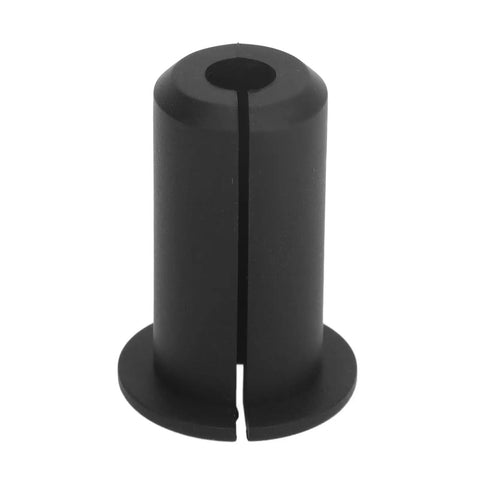 Solid Black Silicone Cable Grommets For Wall Hole Perfect Fit 0.75 Inch Wire Routing Kit Guards Antenna Cables And Series Wires on white background