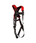Comfort Vest Style Safety Harness With Padded Straps For All Day Wear Black X Large Adjustable Fit For A Custom Feel Durable Construction