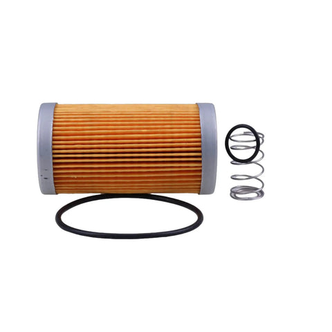 Must Have Fuel Filter Kit With O Ring Filter Bowl And Spring For Kubota Tractor Models L3010 L3130 L3240 L235 L275 L3600 L2250 L2850 L2900 L2950 Replacement Part showing filter, O-ring, and spring.