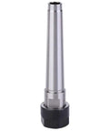 Collet Chuck Holder Morse Taper ER11 M6 For CNC Lathe And Milling Pro Grade Tool Holding In Hardened Steel 0.0005in Accuracy 1 To 7mm Clamp Range 1 Pc, silver