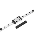 MGN7 150mm Linear Sliding Rail Guide with MGN7H Carriage Block shown in CNC equipment setup image