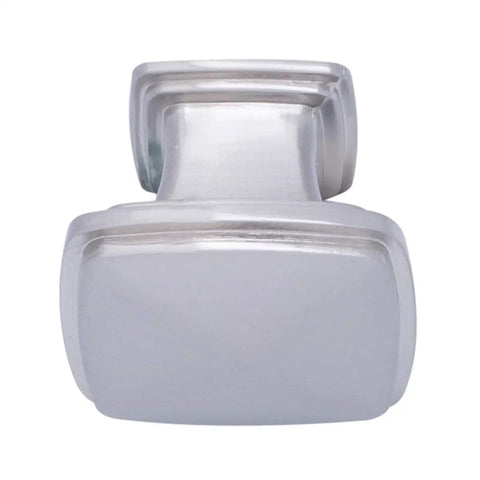 Square Cabinet Drawer Knobs One And A Quarter Inch Satin Nickel Finish Contractor Pack Of 150 With 1 Inch Mounting Screws