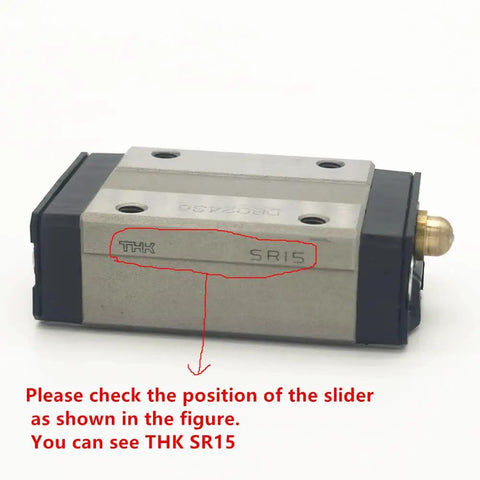 Ultra Smooth Linear Carriage SR15W1UU And SR15W1SS GK Block For CNC Automation And 3D Printing THK SR15 linear rail carriage