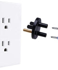 Grounding Outlet Plug With Anti Static Wrist Strap And Grounding Wire For ESD Safe Computer Work, PC Building, And Electronics Repair
