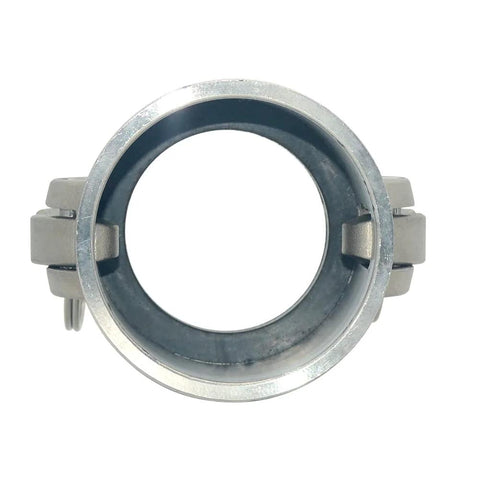 Stainless steel 316 Type B camlock trash pump adapter, 2-inch male NPT to female camlock