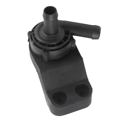 Kick Overheating To The Curb With This Badass Auxiliary Coolant Pump Built For 2008 To 2010 Ford F-250 F-350 F-450 F-550 Super Duty 6.4L V8 Diesel Rigs And Trucks, close-up view showing black plastic material.