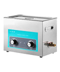 Ultasonic Parts Cleaner With Lid And Handle For Jewelry, Vinyl Records, Eyeglasses, Dentures, Metal Fasteners, and Small Tools.