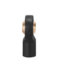 M3 Ball End Tie Rod End For RC Linkage 3x15mm Lever Steering Joint Durable 10 Pack Fits RC Planes Helicopters Robots Cars Without Screws Or Nut black brass ball joint side view
