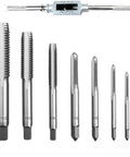 Get This Sweet Hss Hand Tap And Die Set For M6 To M10 Metal Threads With Smooth Flutes Perfect For Serious DIYers And Workshop Pros Needing Solid Screw Thread Repair Tools Today. HSS tap set M3-M12 with straight flutes for metal thread repair