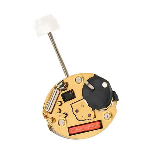 Gold Precision Quartz Movement Replacement Kit With Gear Set For Watch Repair No Battery Needed Compact Portable Easy To Install