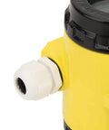 Beefy Explosion-Proof Pressure Transmitter With 4-20mA LCD Display For Harsh Industrial Environments 0 To 1.6 MPa Stainless Steel And Die-Cast Aluminum IP65 Waterproof Full Digital Calibration Anti-Jam Sensor side port view