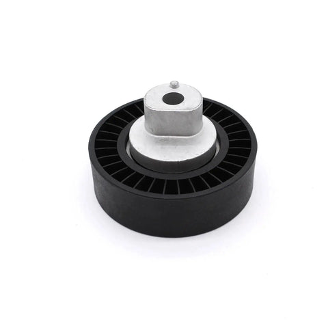 Upgrade Your Drive With This Premium Belt Pulley Tensioner Idler Timing Kit Set Designed Specifically For That Sweet 325i 525i And M3 To Keep Your Engine humming Smoothly, Silently, And Rocking Hard Without Any Annoying Slippage Or Noise Problems. black plastic and metal timing belt idler pulley