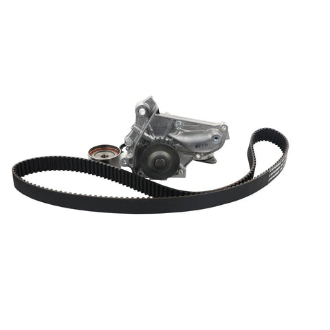 Timing Belt Kit With Water Pump For Toyota Camry Celica RAV4 Solara - TKT-002 components including belt and pump on white background