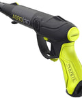 Asso S R Pneumatic Speargun With Regulator For Underwater Fishing And Anti Stress Rubber Handle, yellow grip, sporty design