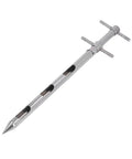 304 Stainless Steel Soil Sampler Probe With T Handle 0.54m Depth, precision sampling tool, visible T-handle and depth markings