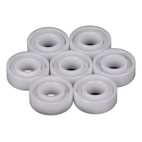 Premium Zirconia Ceramic Ball Bearing 3x8x4mm Fully Shielded Zero Maintenance Slick As Butter Dead Reliable Spin For Casting Reels Skate Tricks And Micro Motors