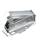 Push To Open Cabinet Latch With Spring Retract Durable Cold Rolled Steel And Nylon Nonmagnetic Corrosion Resistant Rebound Locking Device