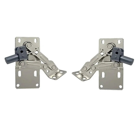 Soft Close Flip Out Tray Hinges For Sink Front Drawers, 1 Pair, Anti Rust Steel, Heavy Duty Scissor Hinges For Kitchen Cabinets