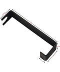 Heavy Duty Glow Plug Harness Remover Tool For Ford 6.0L Diesel Power Stroke 2004 To 2009, black steel tool, 3.5 inches long.