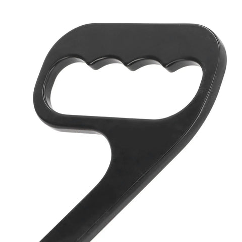 Close-up of the curved handle on the Hand Pull Metal Cutter Shear with Curved Handle, easy grip design visible.