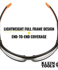 All Day Safety Glasses With Full Frame Design, Anti Fog And Scratch Resistant Lenses For Indoor Outdoor Work, Go-To PPE Eyewear