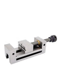 Real Deal 6 Inch Flat Jaw Vise Built Dang Tough For Metal Shop Grinds, steel design, 6-inch size, ideal for stable clamping.