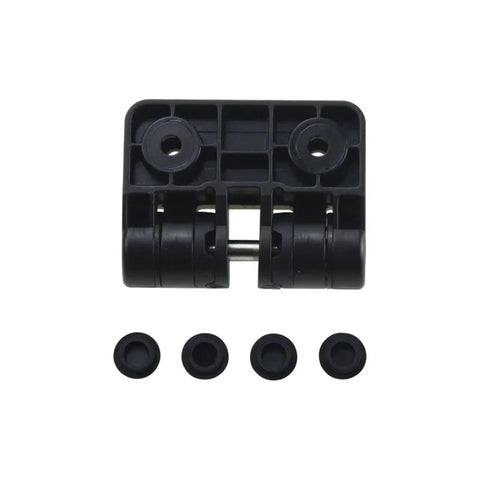 Resin positioning torque 90-degree hinge, white, 1 piece
