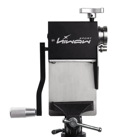 Side view of Vise Mounted Bead Roller For Tubing Five Eighths Inch And Up, Bead Forming Tool For Aluminum Copper Steel And Stainless.