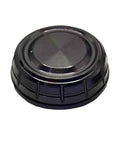 Pro Grade Aluminum Alloy Spinner Reel Brake Knob And Side Cap For Bearking Spinning Reels CNC Machined Mechanical Brake Cover Replacement Part Built Rugged For Repair And Upgrades, shown in black aluminum finish