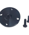 Built Tough H Style Split Taper Bushing 1/2 Inch Bore Carbon Steel Mounting Assembly For Heavy Duty Pulleys And Drive Sheaves With Anti Rust Finish For No Hassle Quick Setup Daily, black flange with bolts.