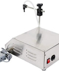 Automatic Liquid Filling Machine With Precision Bottle Filler Pump System For Water Shampoo Milk Large Capacity, stainless steel design.