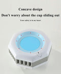 2 In 1 Smart Cup Electric Beverage Warmer And Cooler Chill Or Heat Your Daily Drinks Straight Up Temperature Control Desk Heater Mug with concave design.