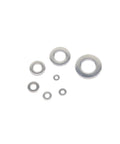 Flat Washer Kit 180Pc Stainless Steel Washers Assortment For Screws And Bolts M2.5 M3 M4 M5 M6 M8 M10, assorted sizes