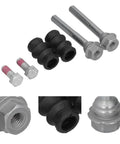Top Tier Anti-Corrosion Rear Brake Caliper Slider Pins And Guide Bolts Kit Part BCF1346B Perfect Fitment For VW Transporter T4 Models To Fix Squeaky Brakes, steel pins and rubber boots