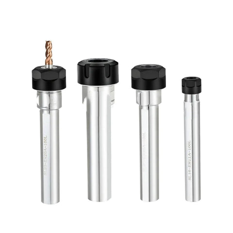 Heavy Duty ER Extension Rod For SL25 And ER25 Tool Holders, precision ground steel, various lengths for CNC milling.