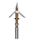 Rotating Tri-Cut Spear Point For Spearguns, 7 Mm Threads, Free Spinning Point Keeps The Fish On Deck, Three Cutting Edges