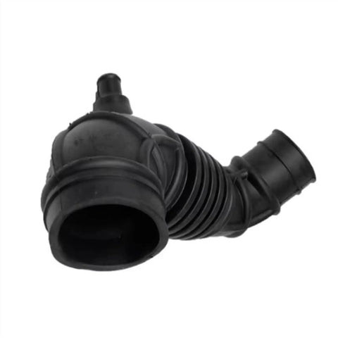 Upgraded Engine Intake Pipe For Hyundai Terracan 2003-2006 Plus Air Filter Hose Replacement, black durable rubber hose, curved design.