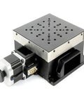 Motorized Rotary Positioning Stage With Z Axis Optical Sliding Table And Lifting Platform For Heavy Duty Lab Jack Applications