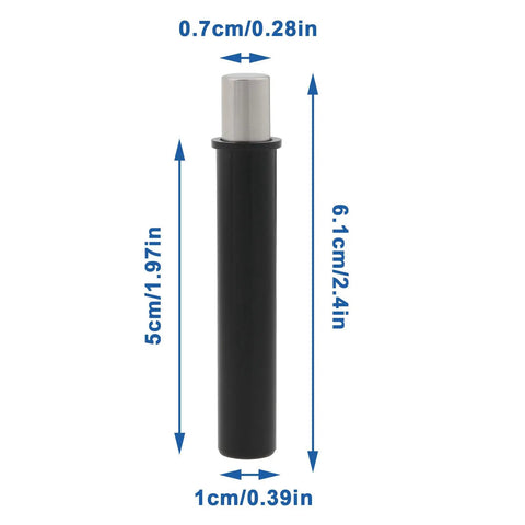 Smooth As Butter Soft Close Hydraulic Dampers No Slam Gas Struts For Kitchen Drawers Bathroom Vanities And Trash Lids, 6.1 cm length