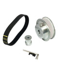 Timing Belt Pulley Kit For 3M System With Durable Aluminum 50 Tooth Large Pulley And 25 Tooth Small Pulley 12mm And 8mm Bores