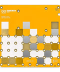 Yellow circuit board from Plug And Make Starter Kit For Beginners Easy Start To Build Connected Projects And Learn Electronics