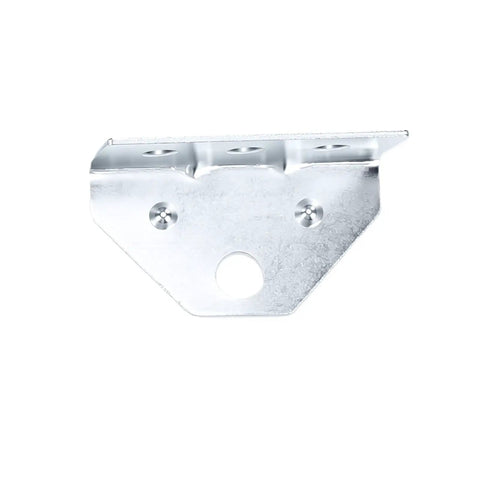 Metal bracket component from 4 Pack Boat Trailer Bunk Brackets With 10 Inch Adjustable Cast Iron Top Brackets, U Bolts And Mounting Kit