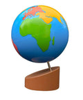 Hands On World Globe For Kids Kid Friendly Sandpaper Globe With Continental Plates And Earth Layers Crust Mantle Core Geography Learning Toy Early Education Teaching Aid For Curious Minds showing continents and oceans.