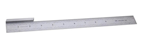 Heavy Duty HSS Lathe Tool Bit Set M35 Cobalt 1/4 X 1/4 X 2-1/2 Inch shown with a steel ruler