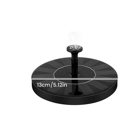 Floating Solar Fountain With Six Nozzles For Bird Bath And Garden Decor A Sun Powered Water Pump For Pond Pool And Outdoors No Wiring Needed Eco Friendly Auto Start In Direct Sun Easy Setup Keeps Water Moving