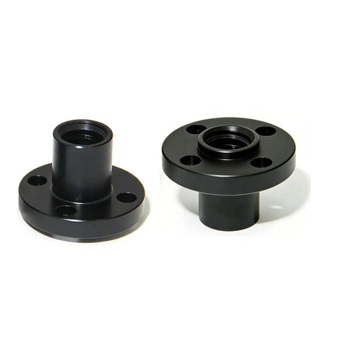 TR8x2 POM Lead Screw Nut Set Black Plastic 8mm Diameter, 2mm Pitch, 2mm Lead For 3D Printer And CNC Machine Parts
